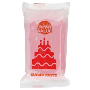 Sweet Value Red - raudona torto dengimo masė, 200 g