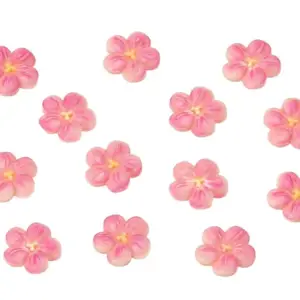Peach Blossoms - persikų žiedai - šokoladinės dekoracijos, 18 vnt