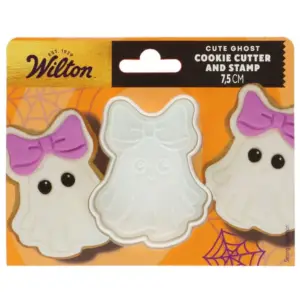 Cute Ghost (vaiduokliukė) - pjoviklis su tekstūriniu įspaudu, 7.5 cm