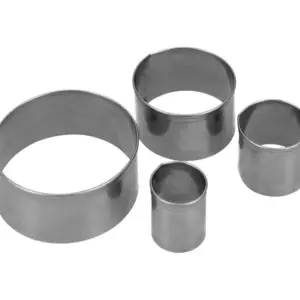 Round cutters - apvalių pjoviklių rinkinys, 4 vnt