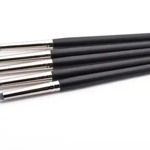 Dekofee Fine Silicone Brushes - smulkūs silikoniniai teptukai, 5 vnt